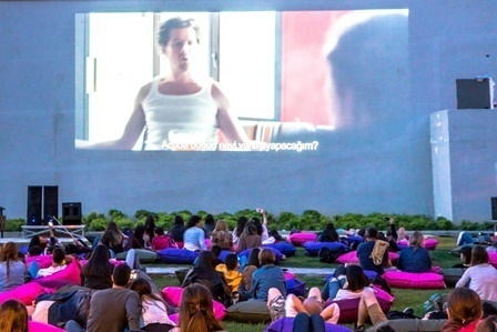 Open Air Cinema Sessions In Istanbul Back Of House